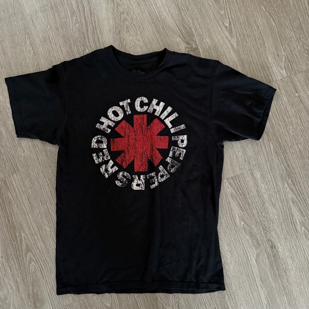 Red Hot Chili Peppers Logo Band Tee Sz M